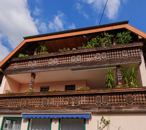 Ansicht Balkon